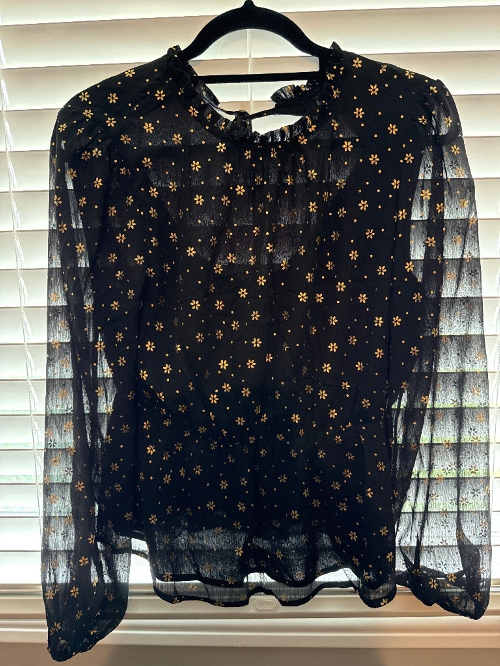 Open Back Blouse
